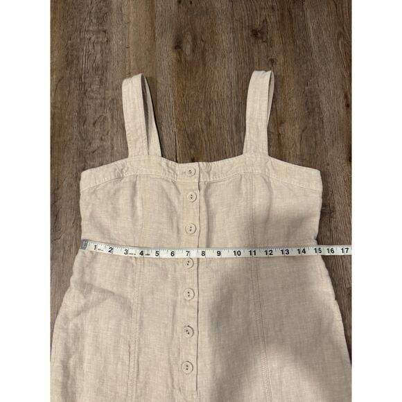 Garnet Hill Women’s Linen Jumpsuit Size 2 - Picture 8 of 11